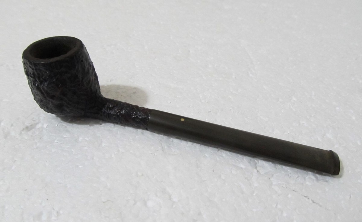 1924 DUNHILL SHELL BRIAR PIPE - Double Patent - Vintage Estate
