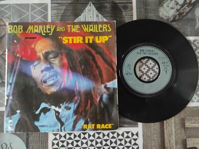 VINYL 45 T BOB MARLEY AND THE WAILERS STIR IT UP RAT RACE