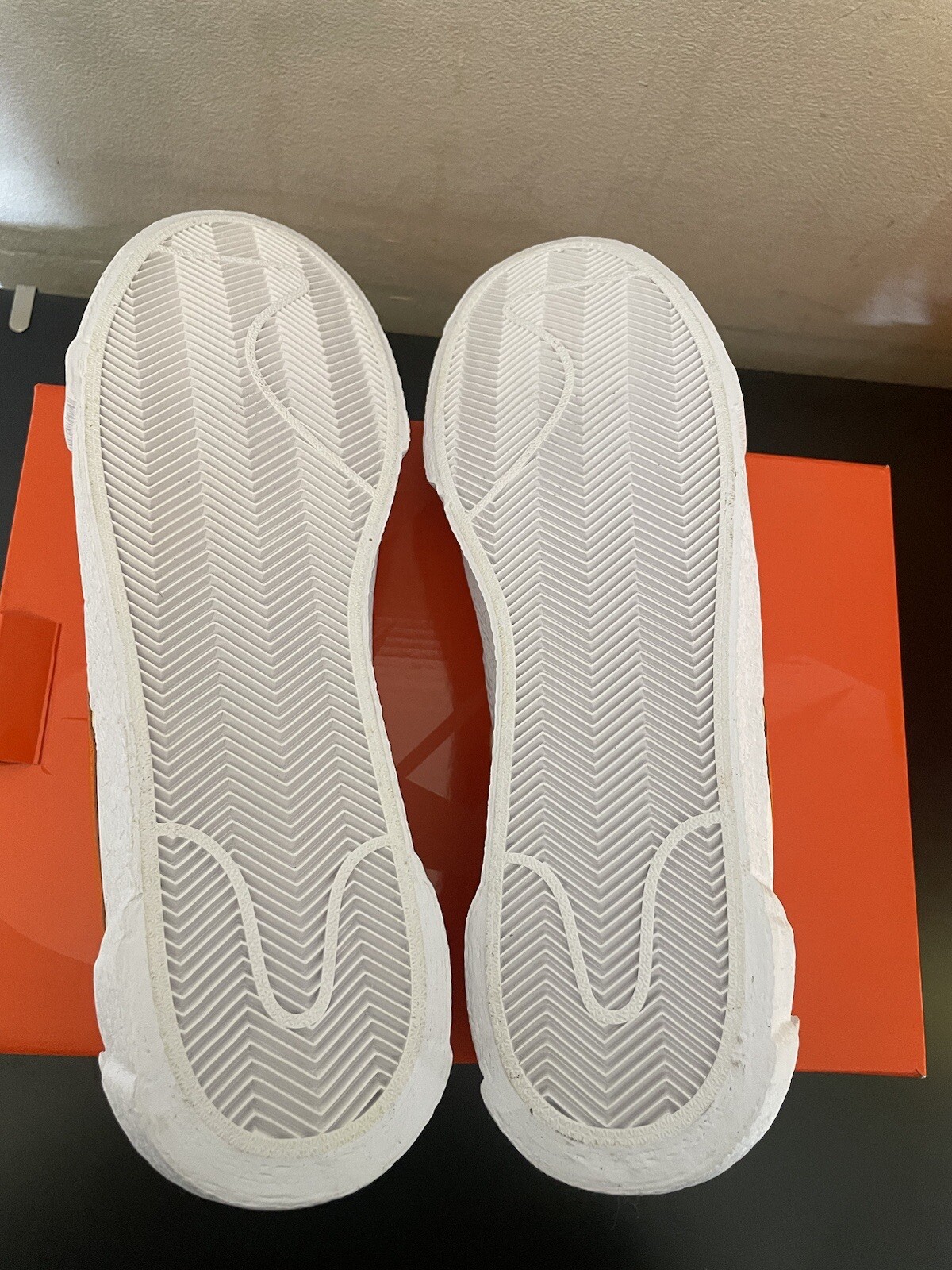 Sacai x Nike Blazer Low Magma Orange Yellow (UK 10.5 US 11.5) ?New?