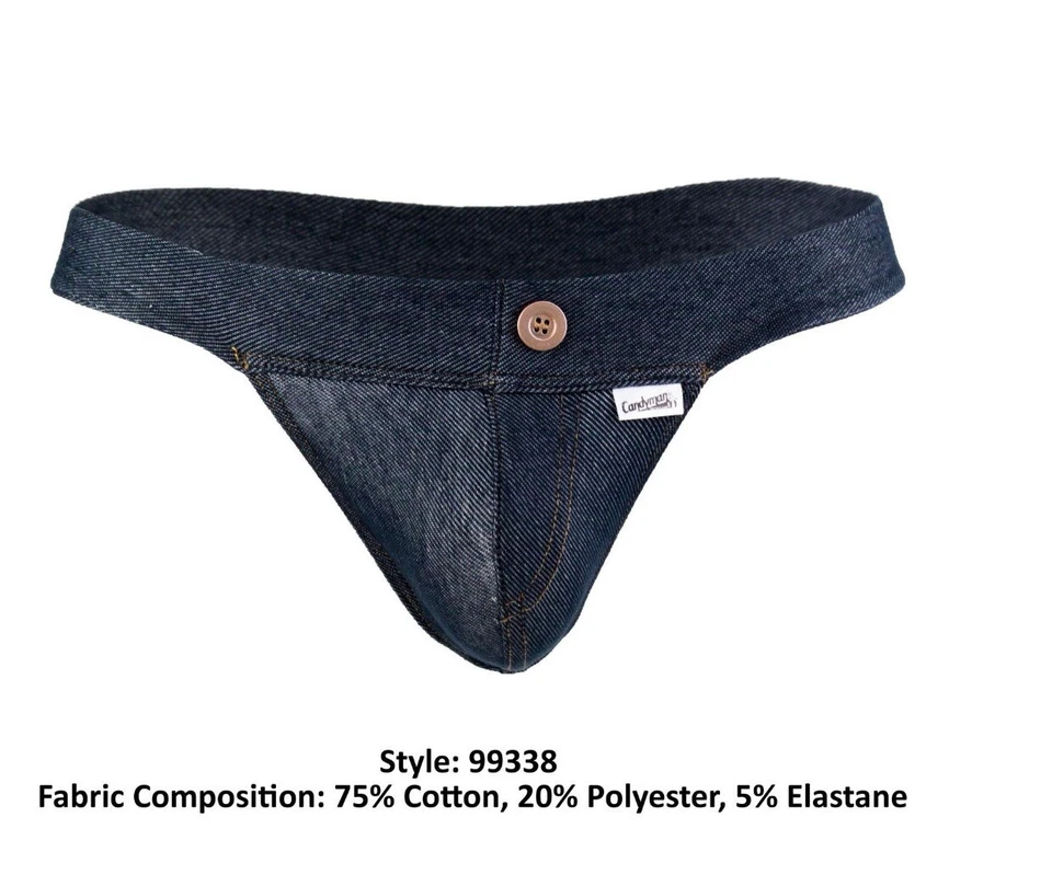 Candyman Denim Thong Blue 99338 Size Medium - Image 4 of 4