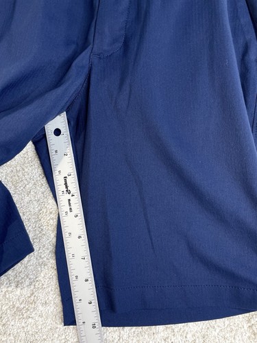 Under Armour Shorts Men's 30 Blue Chino Golf Stretch Flat Front Pockets Athletic - Picture 7 of 7