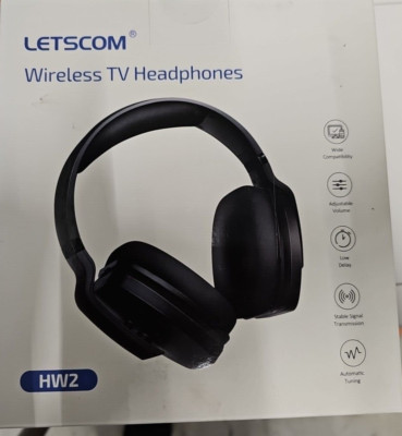 Letscom HW2 Wireless Headphones for TV