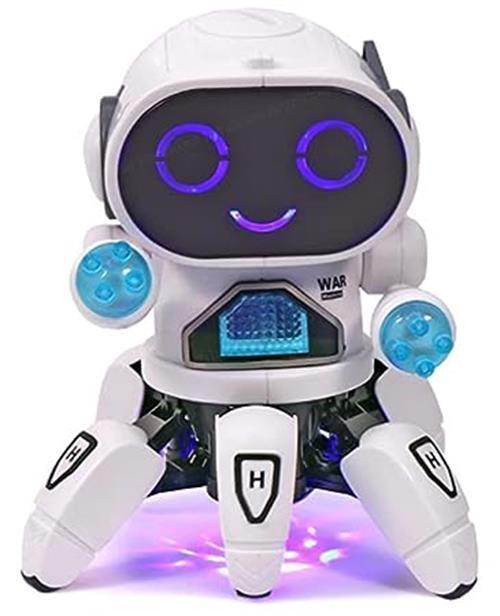 Bot Robot Octopus Style | Colorful Lights and Music for Kids