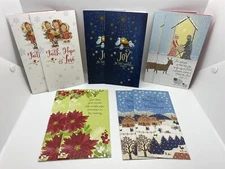 Dayspring Christian Christmas Cards Envelopes Money/Gift Card Holder - Lot of 10