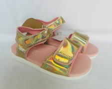 See Kai Run Basics Toddler Girls' Logan Water Shoes Gold Shine