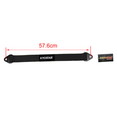 KYOSTAR 23 inch 10000lb Black Racing Limit Straps Shock Suspension Webbing 