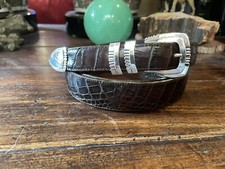 James Reid Ltd Santa Fe Sterling Silver Belt Buckle 1.25-1  -46-47     