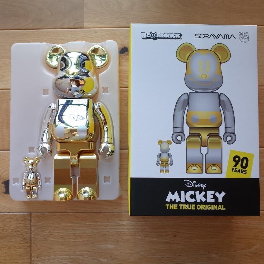 HAJIME SORAYAMA FUTURE MICKEY 100% 400% Bearbrick Be@rbrick HAJIME SORAYAMA FUTURE MICKEY 100% 400% Bearbrick Be@rbrick