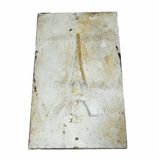 Targa insegna in ghisa "La Tour Eiffel" porta parete casa recinzione cancello...