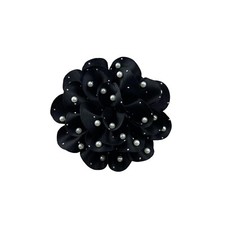 Dainty Satin Fabric Rose Flower Large Brooch Pin Handmade Big Camellia Brooch...