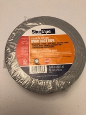 SHURTAPE Duct Tape,55m L,Adhesion 70 oz./in,Black, PC 857, Black