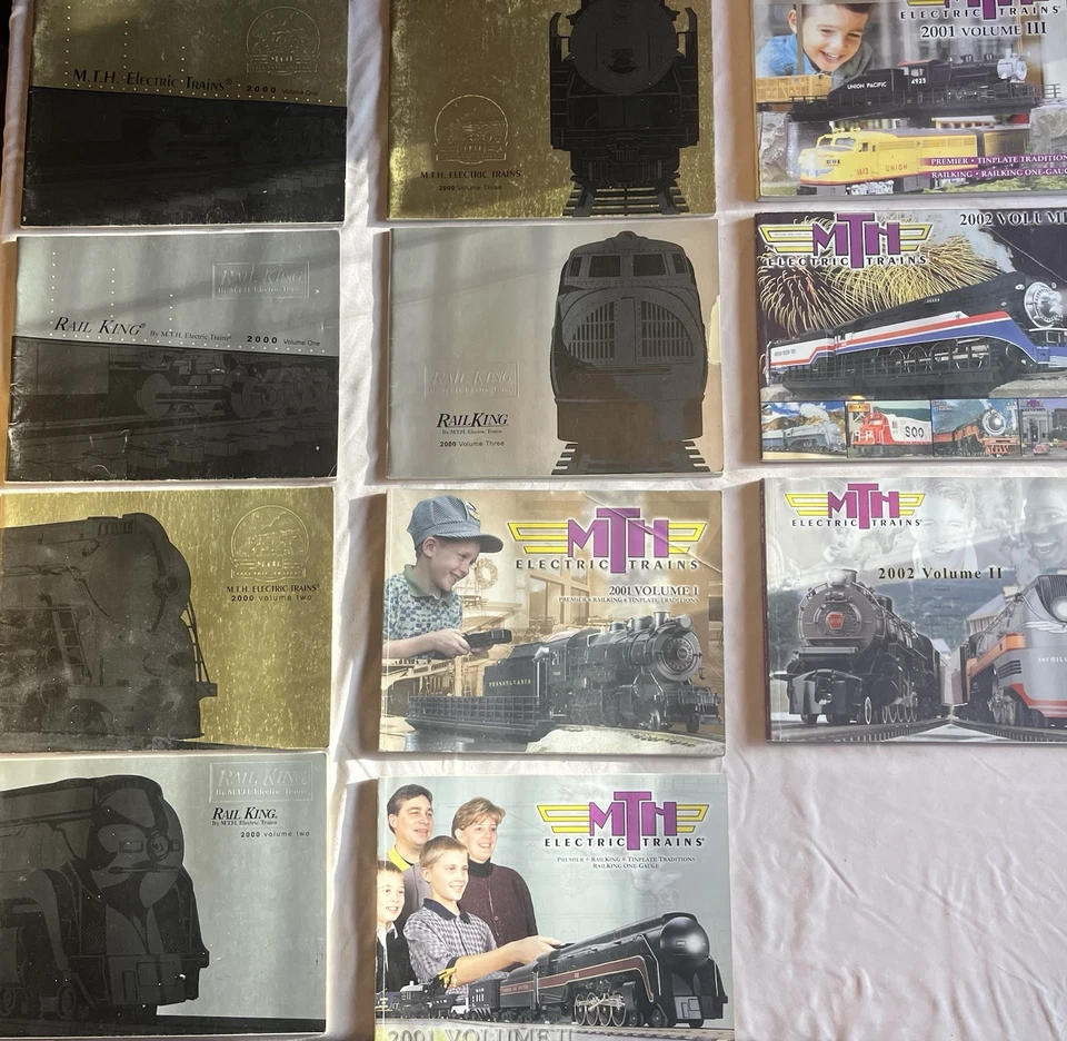 MTH RailKing Model Train Catalogs Lot  2000-2018. VG-NM. 42 Total. - Image 2 of 4