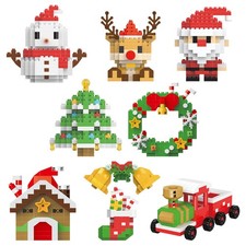 CHHOEAV 8 Pack Mini Christmas Building Blocks Toys, Classroom Prizes Birthday...