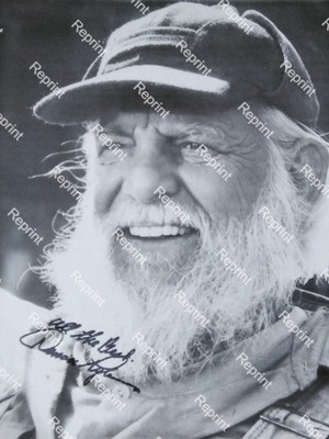 Denver Pyle- Dukes Of Hazzard American Sitcom Nachdruck Unterzeichnet Foto