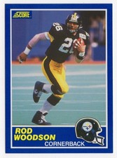 1989 Score Football Rod Woodson Rookie Card !! NM-MT or Better!!