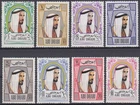 Abu Dhabi 1970 ** Mi.57/64 Postage Stamps Definitive Sheikh Al Nahyan