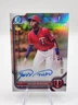 2022 Bowman Chrome 1st Refractor Auto /499 Yasser Mercedes #CPA-YMS RC Prospect