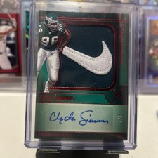 2025 Silhouette Clyde Simmons Nike Patch Auto /7