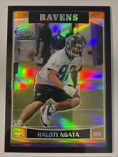 2006 Topps Chrome BLACK REFRACTOR /199 Haloti Ngata ROOKIE /199