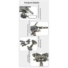 Brûleur à gaz pliable en acier inoxydable réchaud de camping portable 3000 W