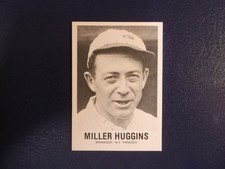 1980 TCMA Renata Galasso Inc. Miller Huggins Card # 128