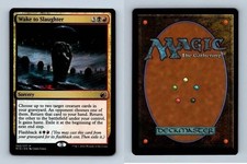 Wake To Slaughter #250/277 MTG Innistrad Midnight Hunt Rare 2021 TCG Card