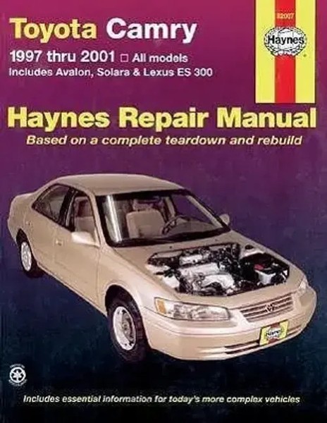 Toyota Camry (97-01) Covering Solara (99-01), Avalon (97-01), & Lexus Es 300...-image