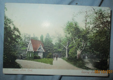 Postcard Epping Forest near Hale End Essex posted LOUGHTON PMK
