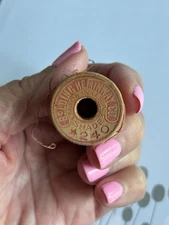Belding Hemingway Co Silk Vintage Wooden Spool Thread