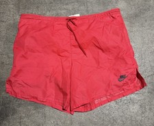 Vintage Red Nike Athletic Shorts Lined Nylon 1980s Gorp