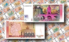 107 -AKYFFH&Auml;USERKREIS TH 000-Euro-Schein Nullhundert &euro; - 0 Euro Schein PQ