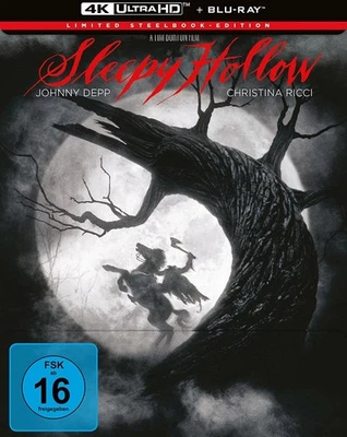 Sleepy Hollow - 4K Ultra HD + Blu-ray - Limited Steelbook # UHD+BLU-RAY-NEU