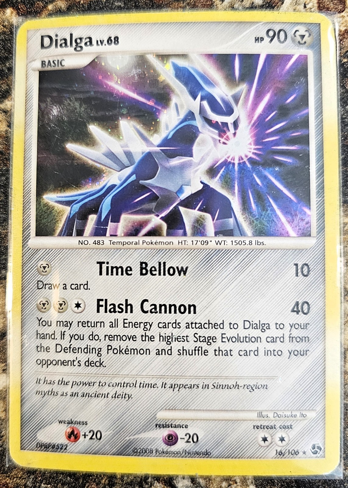 Pokemon 2008 Great Encounters Dialga 16 MP
