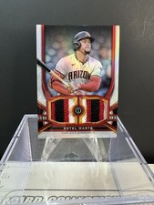 2023 Topps Tribute Dual Relic Ketel Marte Red Refractor /10 Diamondbacks