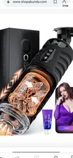 Male Masturbaters Automatic HandsFree Thrusting Cup Rotating Stroker Men Sex Toy