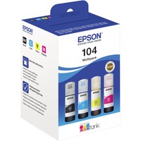 Epson Tinte 104 FüR Epson Ecotank ET-2710, Multipack 1 Bis 20 Stk Spare Bis 17%