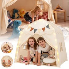 Kids Play Tent,Princess Castle for Boys Girls,Indoor Playhouse with LED Light UK