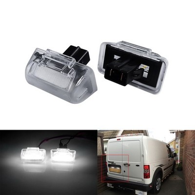 2x LED Kennzeichenbeleuchtung Lampe für Ford Transit Connect 02-13,Courier 14+
