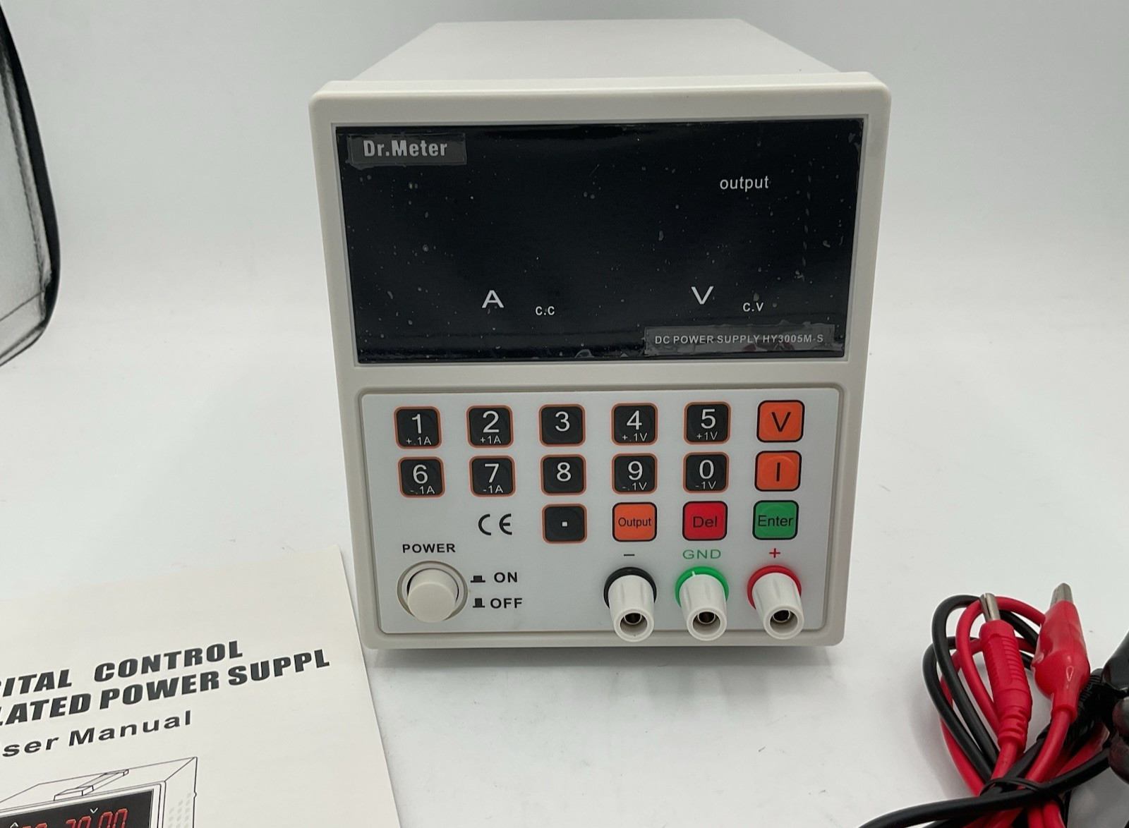 Dr. Meter Digital Control DC Regulated Power Supply HY3005M-S NEW Fast Free Ship