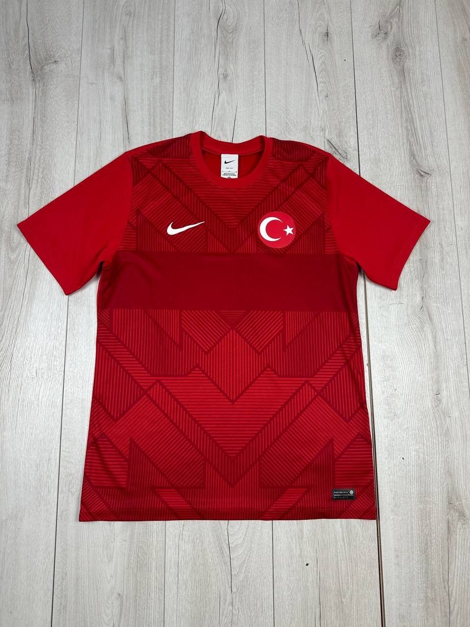Nike Turkey National Team 2022-23 Away Jersey - Men's Size L -Red Football Shirt