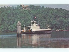 Pre-1980 CAR FERRYBOAT Chester To Hadlyme Connecticut CT j/01 AF3833