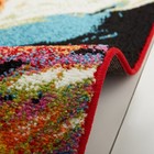 Modern Multi-Color Area Rug 3x5 Abstract Paint Carpet - Actual 3' 3'' x 4' 3'' — photo 7