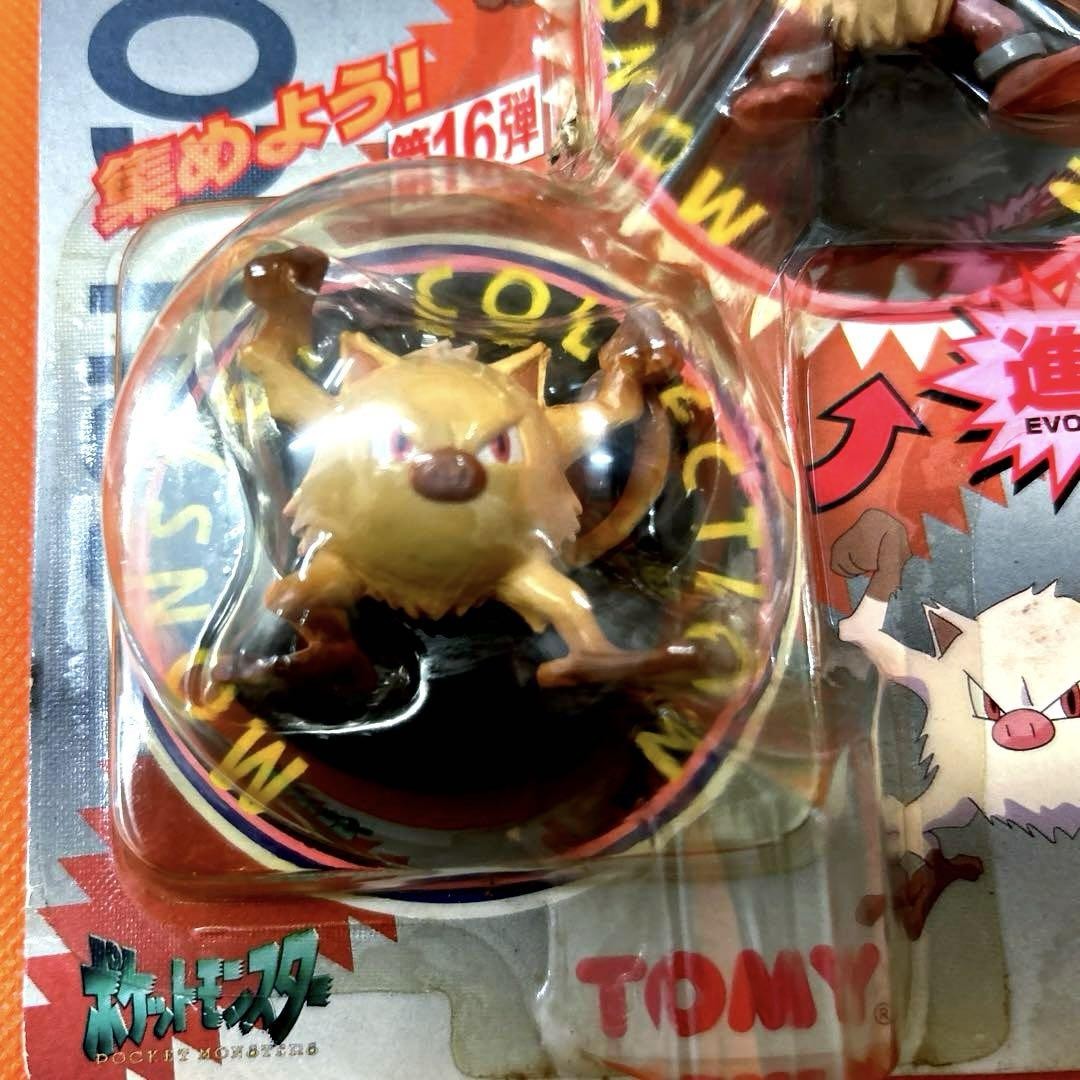 TOMY Monster Collection 54 Okorizaru & Mankey Pokemon Figure F/S