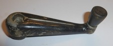 DDR alte Fensterkurbel Griff Trabant Wartburg B1000 Kurbel DOBLINA ALU schwarz