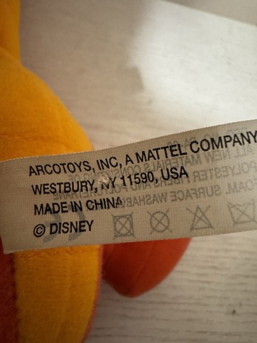 Vintage 1998 Disney Mulan Mushu Dragon Stuffed Plush Mattel 17” (F4) - Picture 5 of 6