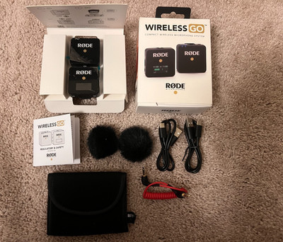 Rode Wireless GO (1st Gen) with Rode Go Lavalier & Extra