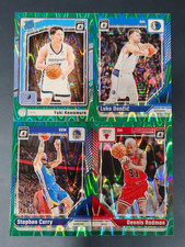 2024-25 Optic Basketball GREEN SEISMIC PRIZMS You Pick - 2 Card Minimum