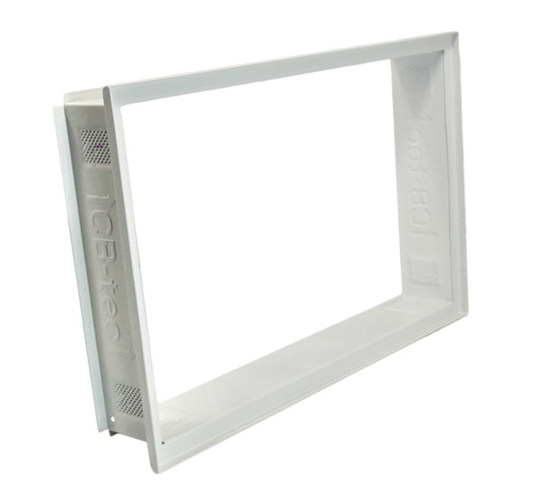 Einbaurahmen PutzbüNdig Ebrpb 3523 W Weiss 350 X 230 Mm-image
