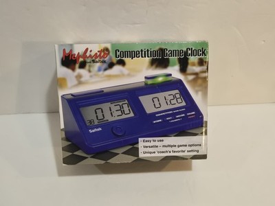 Saitek Mephisto Competition Chess Game Clock New with Box