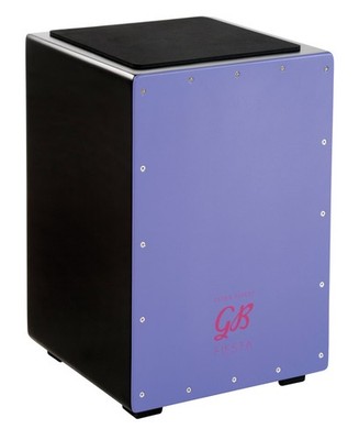 Gon Bops Fiesta Cajon Drum w/ Snare - Ultra Violet